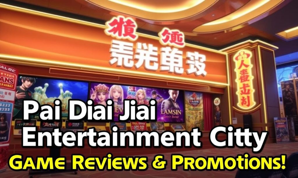 派大金娛樂城：最新遊戲評論及優惠活動分享