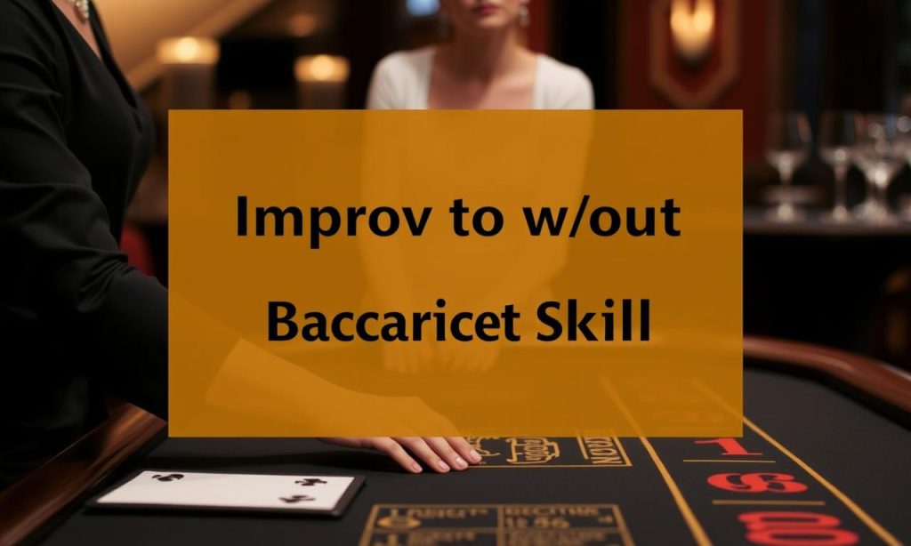 如何提高你的沙龍百家樂技巧