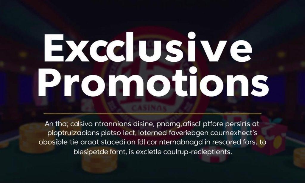 獨家揭秘娛樂城體驗金的最新優惠