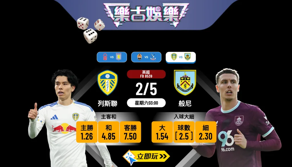 ⚽ 英超護級大戰激鬥！列斯聯強陣迎擊般尼