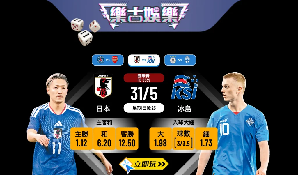 ⚽ 【2026世盃熱身賽】日本 vs 冰島 必睇賽前分析！3大理由撐藍武士主場數糊！ 🔥
